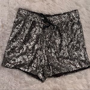 Sequin shorts